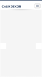 Mobile Screenshot of calikdekor.com.tr