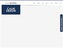 Tablet Screenshot of calikdekor.com.tr